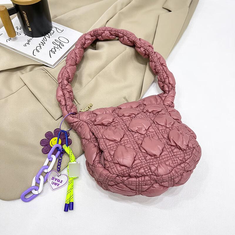 REWELL Women s Pleated Cloud Mini Shoulder Bag