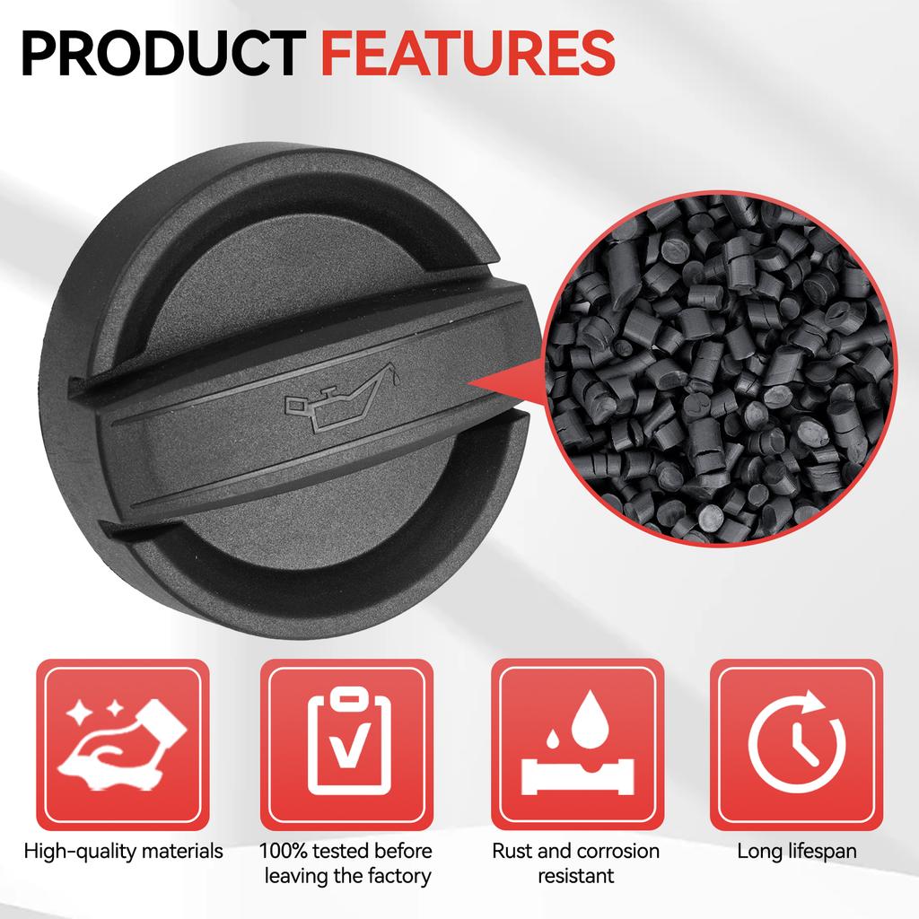 11128655331 8655331 Hrdlo plnicího otvoru motorového oleje Těsnicí víčko nádržky Kryt pro BMW řady 1 3 5 E60 E87 E90 E91 F10 F11 F20 F21 F30 Mini