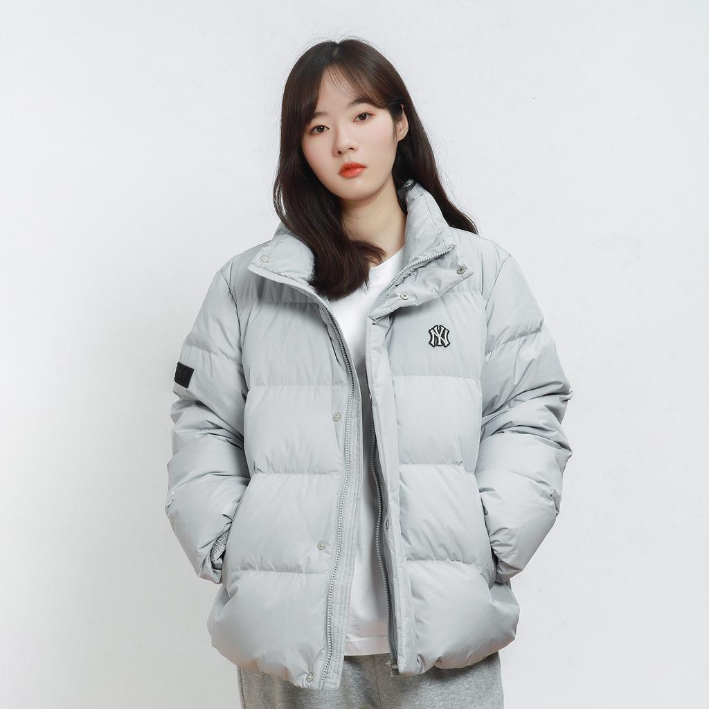 New MLB Down Jacket Winter Unisex Gray 3ADJB0416-50GRS