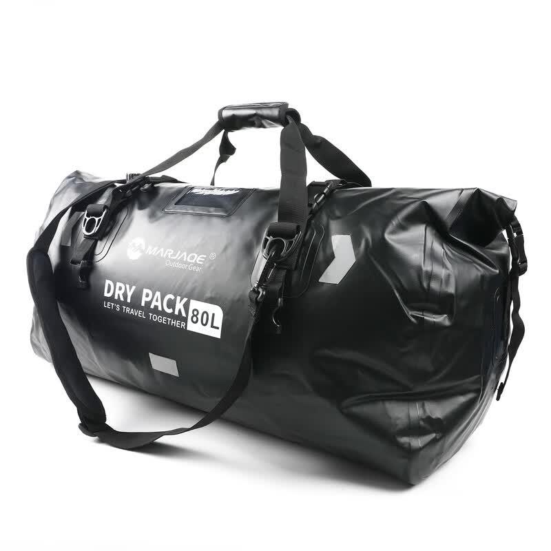 MARJAQE Motorcycle Waterproof Tail Bag черный 50л