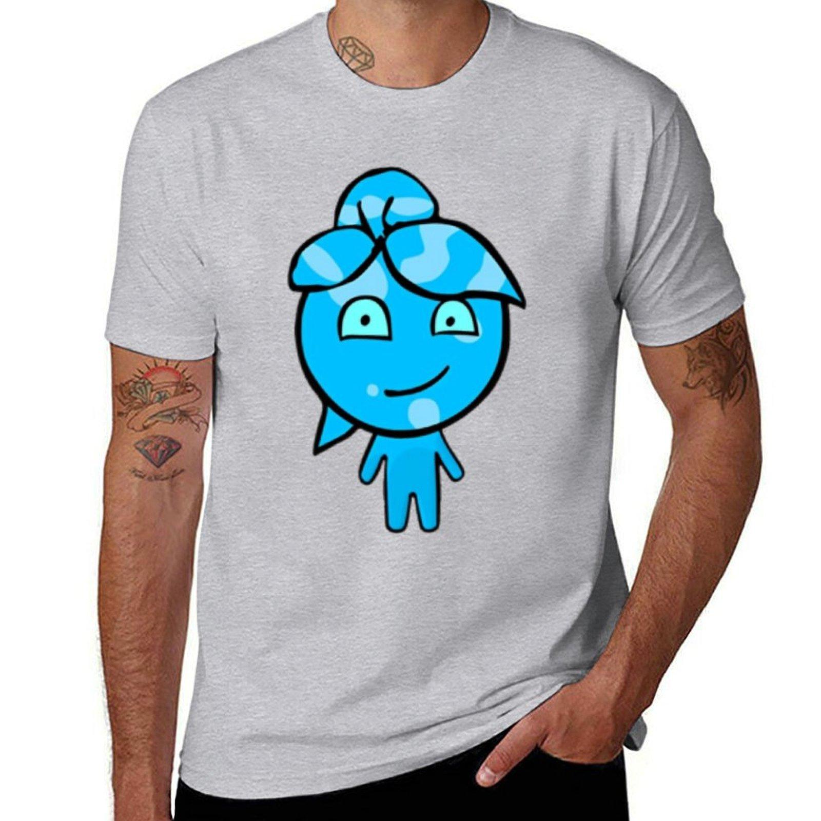 Watergirl Tshirt oversized customs animal prinfor boys Mens tshirt S