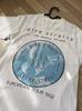Dire Straits On Every Street Tour Maglietta Bianca Unisex 100% Cotone