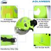 Safety Helmet With Visors Built In Goggles Earmuff Noise Reduction Stickers For Engineer ABS Hard Hat ANSI Industrial Work Cap
