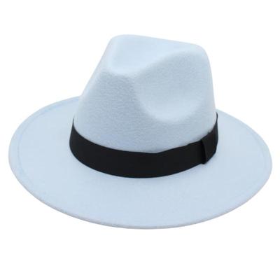 Junbie Vintage Britischer Stil Jazz Filzhut
