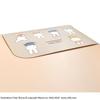 Saint Ladies Miffy Clipboard 70th Anniversary Beige ST-ZMF0058