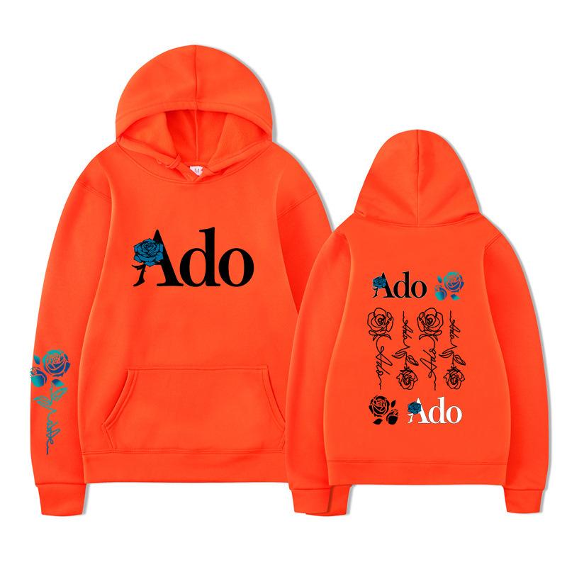 Printed Design Ado Hoodie Autumn Winter Fashion Design Men's Women's Sweatshirt Fleece Oversized Couple Casual Hoodie