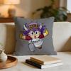 Cartoon Dr SSlump Arale Cushion Cover Short Plush Pillowcase for Bed Sofa Carwashable