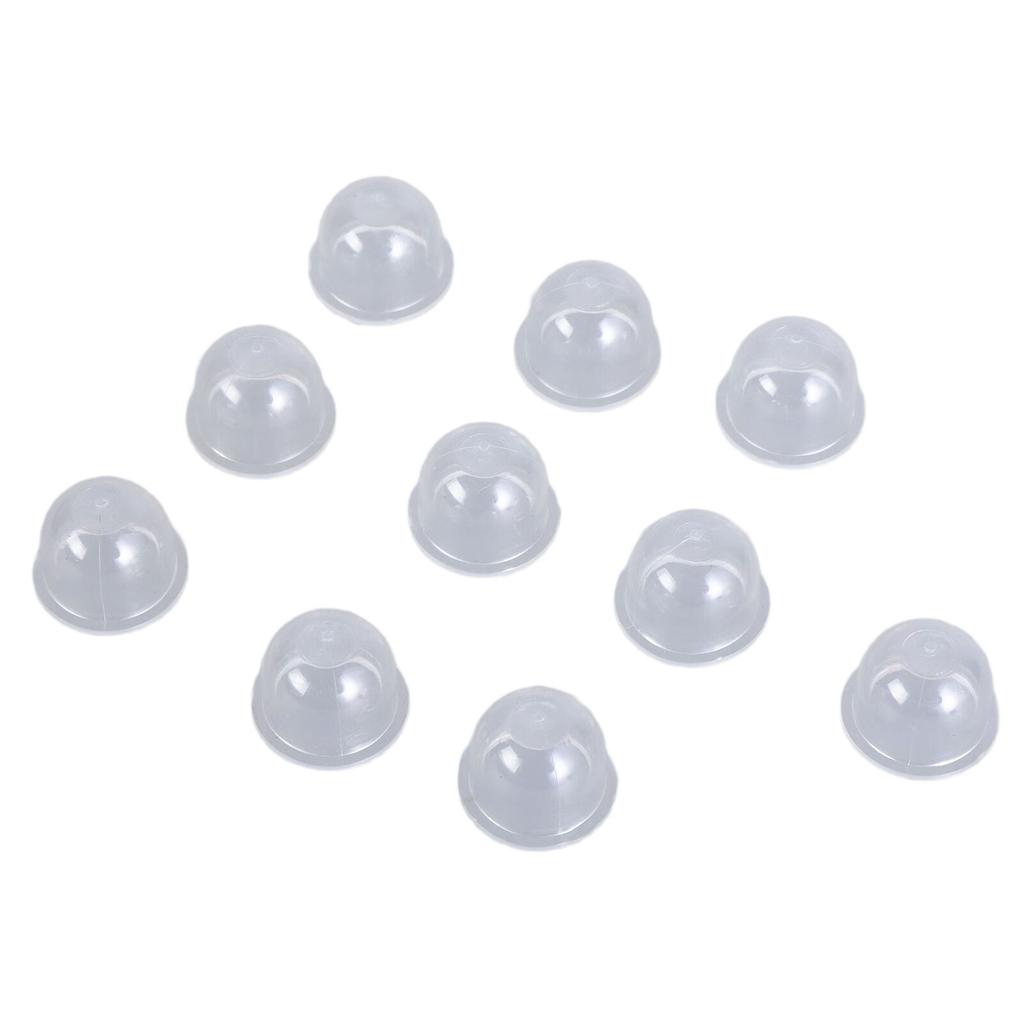 10Pcs Carburetor Primer Bulbs Replacement Transparent Fuels Primer Bulb Primer Bulb Carburetor Garden Maintenance Tool