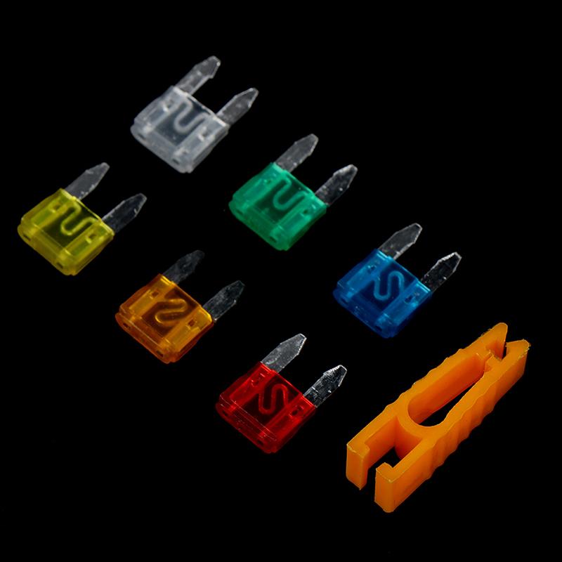 120Pc Mini Small Size Blade Car Fuse Micro Blade Fuse Set Car Truck Accessories
