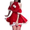 New Fall & Winter Sexy Christmas Women's Backless Lingerie Dress 5682