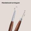 Multifunctional Nail Art Pen Double Headed Designs Rhinestones Picking Tool Manicure for Gel Polish and Small Detail