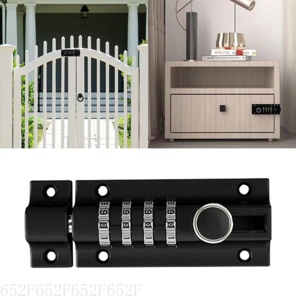 Anti-Rust Digital Deadbolt Lock Anti-theft Password Padlock Hardware Keyless Door Catch Outdoor