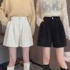 Short large en velours côtelé pour femme, coupe trapèze, automne/hiver 2023: Coupe ample, idéale avec des bottes, tenue décontractée.