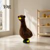 Decorative Goose Clothes for Windowsill Animal Clothing 23 Inch Porch Goose, Outfit, Creative Removable Costume Garden Yard And Garden, Seasonal Lawn