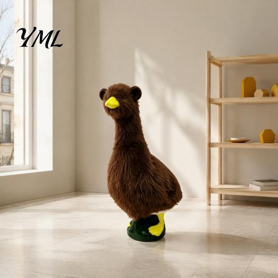 Decorative Goose Clothes for Windowsill Animal Clothing 23 Inch Porch Goose, Outfit, Creative Removable Costume Garden Yard And Garden, Seasonal Lawn