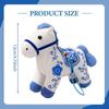 Horse Stuffed Animal Toy Birthday Gift Collectable Ornament Boys Girls Comfortable Supplies