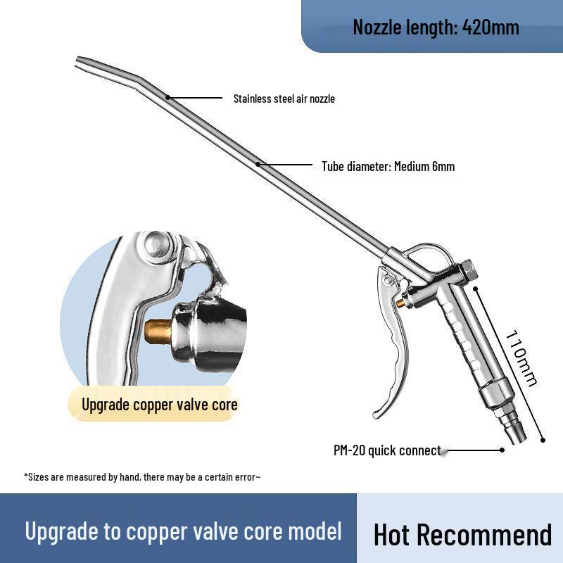 High-Pressure Air Blow Gun for Dust Removal