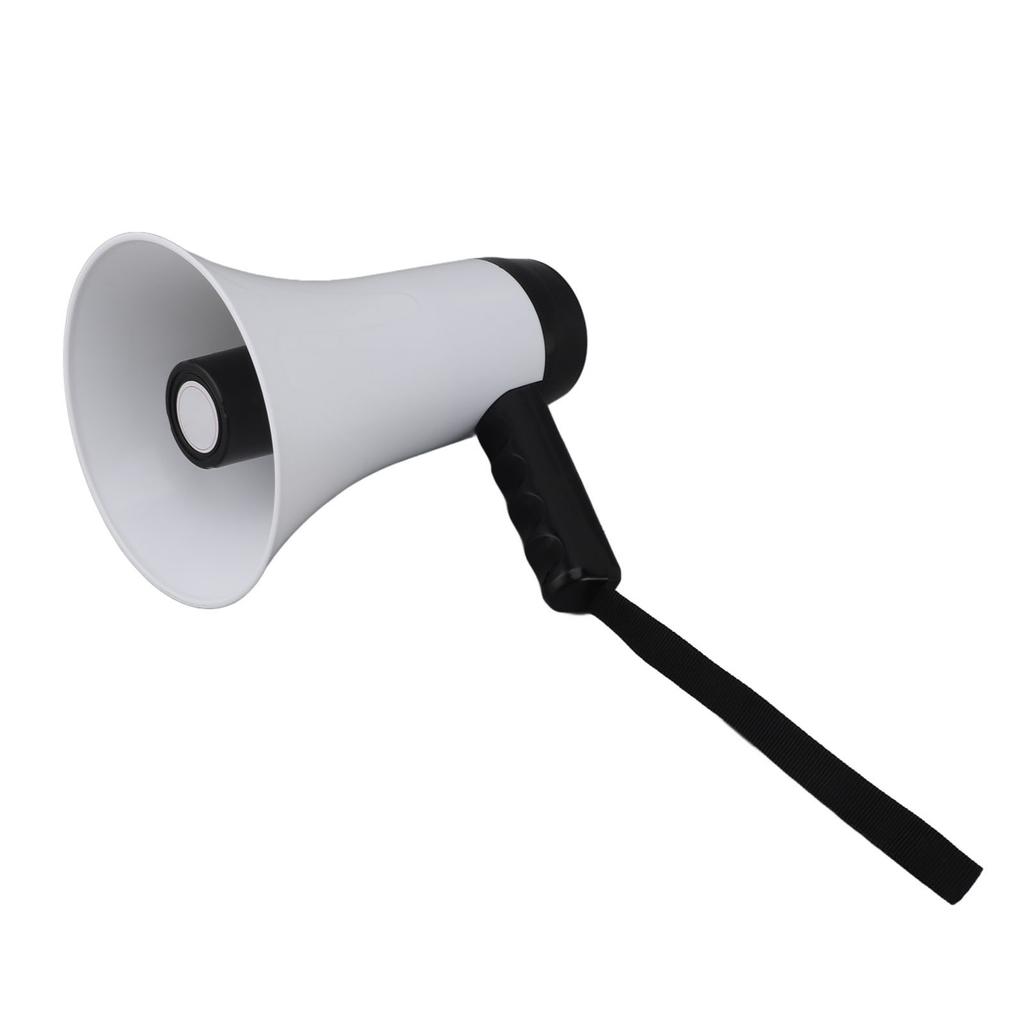 Portable Megaphone Bullhorn 30W Power Megaphone Speaker 300S Recording 500M Transmission Distance