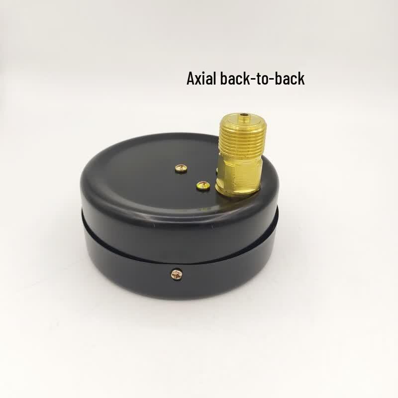 Lixin Axial Rear-Connect Air Compressor Pressure Gauge