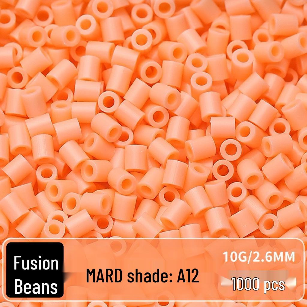 Confezione di Ricarica Perline Termofusibili da 264 Colori - 1000 Perline, 2,6 MM, Materiali per Puzzle 3D Fai da Te