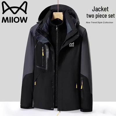 Mao Ren Unisex 3-in-1 Outdoor Windproof Jacket