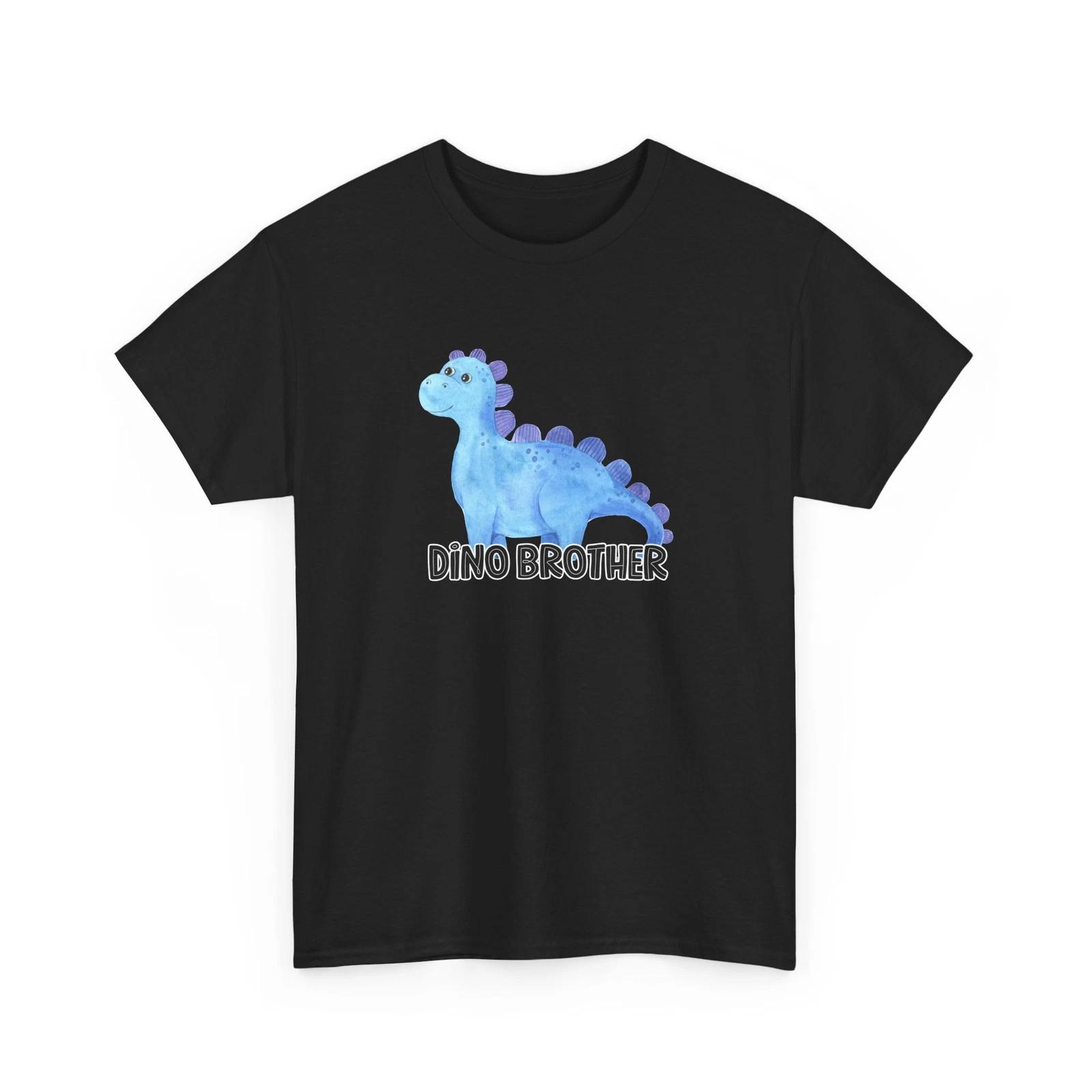 Dinosaur T-Shirt | Funny DINO BROTHER Tee | T-Rex Jurassic Lover Shirt S