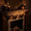 Gothic Style Spider Web Ghost Edge Tablecloth Fireplace Table Runner  Haunted House