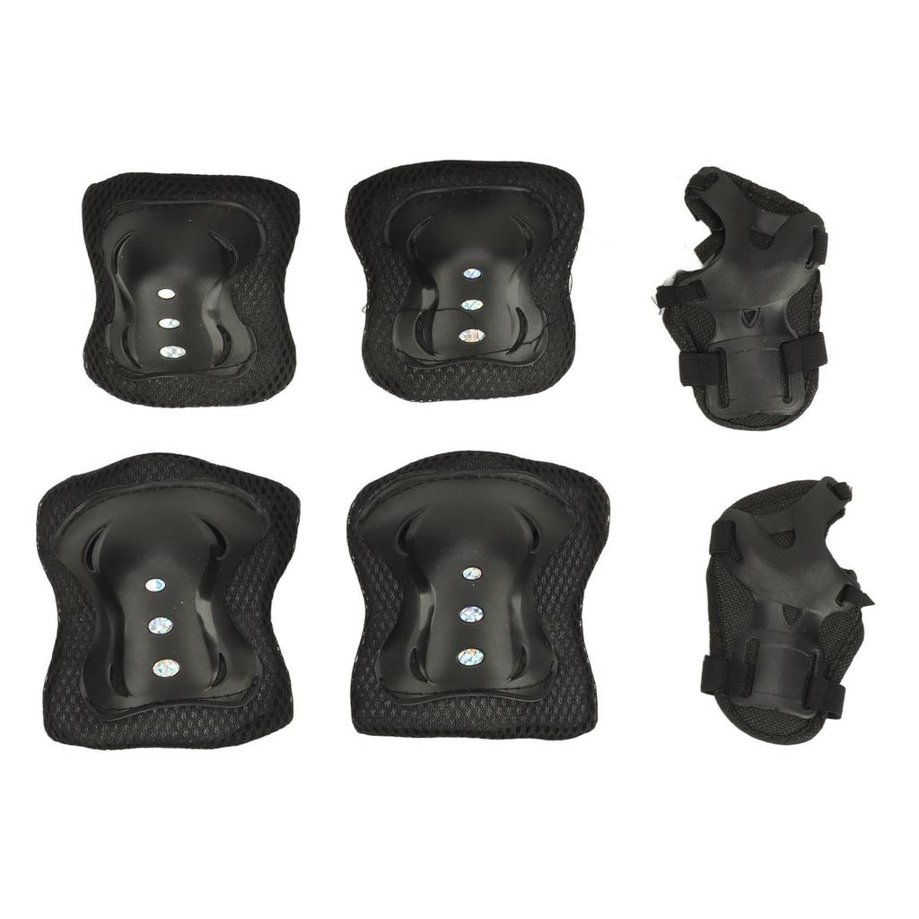 Kids Roller Skating Knee Elbow Pads Soft Sponge Breathable Cycling Protective Gear Set for