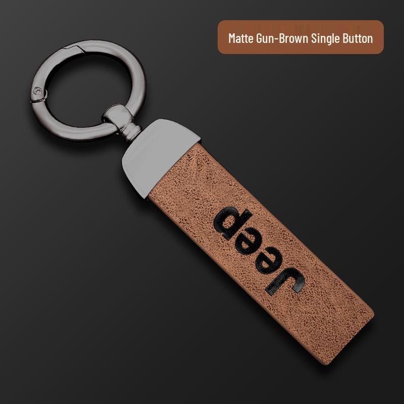 Metal Key Cover for Jeep Compass, Cherokee, Renegade, Grand Commander, Wrangler