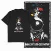 2026 HOT SALE Cotton Space Men Women Printed T Shirt BLACK Big Size Unique Astronaut Graphic T-shirt Novety Cool Tee Shirt Casual Short Sleeve Top