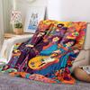 1pc Psychedelic Art Blanket Soft All Season Throw with Vibrant Design, Perfect for Home, Travel, and Gifts, Ideal for Naps and Camping