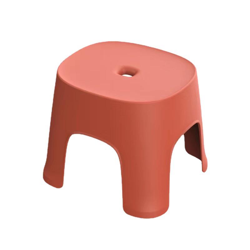 Children's Plastic Non-Slip Stool - Durable for Shoe Changing, Bathroom, and Living Room Use.
