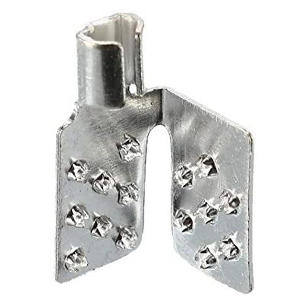 A84X-160 Pièces Connecteur de Pince pour Film Thermique Carbone, Accessoires de Pince Argentée Plaqué Cuivre pour Sol Chauffant, Pince pour Film de Chauffage au Sol