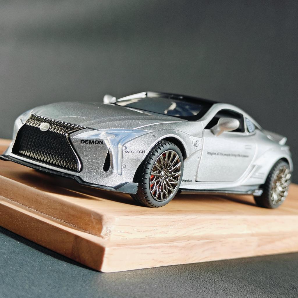 1:32 LEXUS LC500 Sportfahrzeug Legierung Druckguss Modell Computer Schreibtisch Ornamente Sammlungen Für Ihren Freund Am Valentinstag