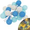 New 20 LEDs USB Powered Cotton Ball Fairy String Lights Holiday Wedding Party Patio Bedroom Christmas Decorations Lighting Navid