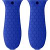 Patelai 2pcs Silicone Handle Cover for Cast Iron Skillet Kitchen Silicone Handles for Pots and Pans Non-Slip Pot Holder Sleeve for Fry Pan Griddles
