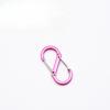 2pcs S Shape Carabiner Aluminum Alloy 8 Figure Clip for Outdoor Water Bottle Keychain Hooks hiking Fishing Hooks