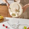 Hocheffizienter Salatschleuder-Gemüse-Dörrautomat mit Griff, BPA-frei, einfach zu verwendende manuelle Gemüsesalatschleuder, Abtropfkorb