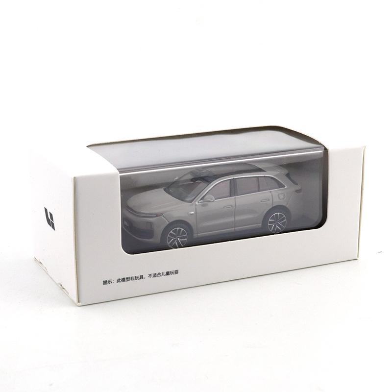 Li Auto L6 Car Model 1/64 Car Alloy Motor Vehicle Diecast Metal Model Kids Toys for Boys Friends Gifts Collect Ornaments