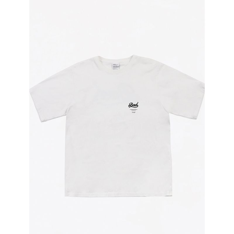 Badblood South korea Niche Short sleeve T-shirt Women Print American Summer Oversize Casual Loose Top Fashion