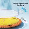 Soft Interactive Dog Throw Toy Cartoon Puppy Chew Toy Pet Accessories Pet Squeak Toy  Pet Training
