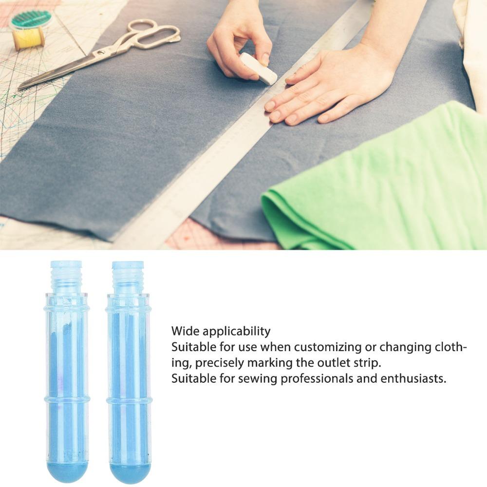 2pcs Cartridge Design Sewing Chalk Cartridge Powder Form Sewing Marking Powder For Marking Fabric