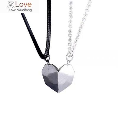 Sales Love Magnet Couple Clavicle Chain Christmas Punk Choker For Women Men Fashion Necklaces Trendy Elegant Chunky Jewelry