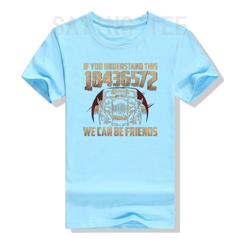 

If You Understand This We Can Be Friends 18436572 Automotive T-Shirt Humor Funny Classic Car Lover Graphic Tee Tops Husband Gift 4XL