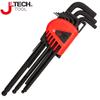 JETECH BL-B9 9-Piece Metric Ball End Hex Key Set