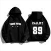 Tokio Hotel Unisex Cotton Hoodie Kaulitz Fashion Fleece Πολυτελής φούτερ με κουκούλα Απλό χειμωνιάτικο φθινόπωρο με στάμπα ανδρικά γυναικεία πουλόβερ