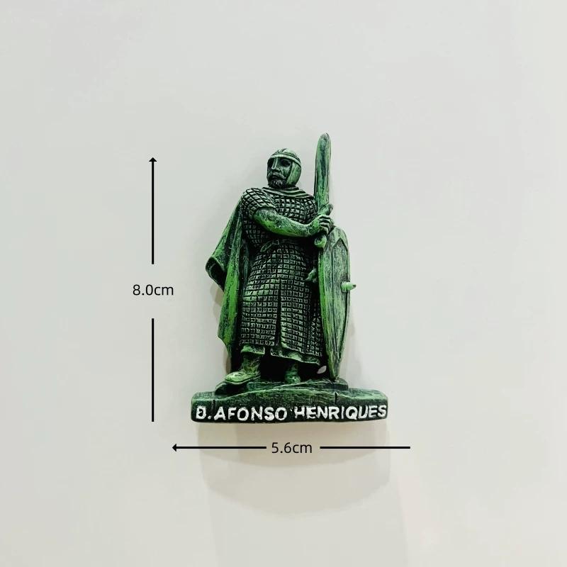 Lisbon Portugal Resin Fridge Magnet Stickers Travel Souvenir Gift Landscape Refrigerator Magnet Home Kitchen Decor