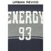 UR 2025 Women's Retro Academy Style Letter Cotton Knit Sweater