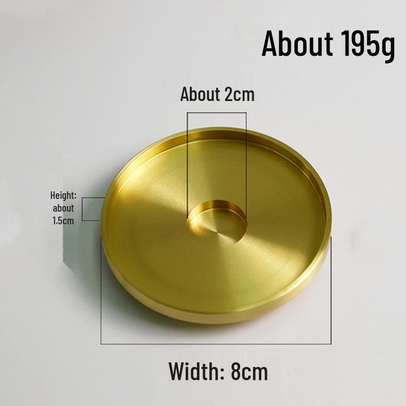 Brass Bamboo Incense Holder: Nine-Hole Stand, Burner Plate, and Seal Tray.