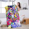 Anime The Amazing Digital Circus Vintage Bath Towel Microfiber Soft Water Absorbing Breathable For Girl Kids Decorative Towel